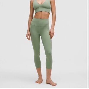 Lululemon Align size 8 Desert Green NWT